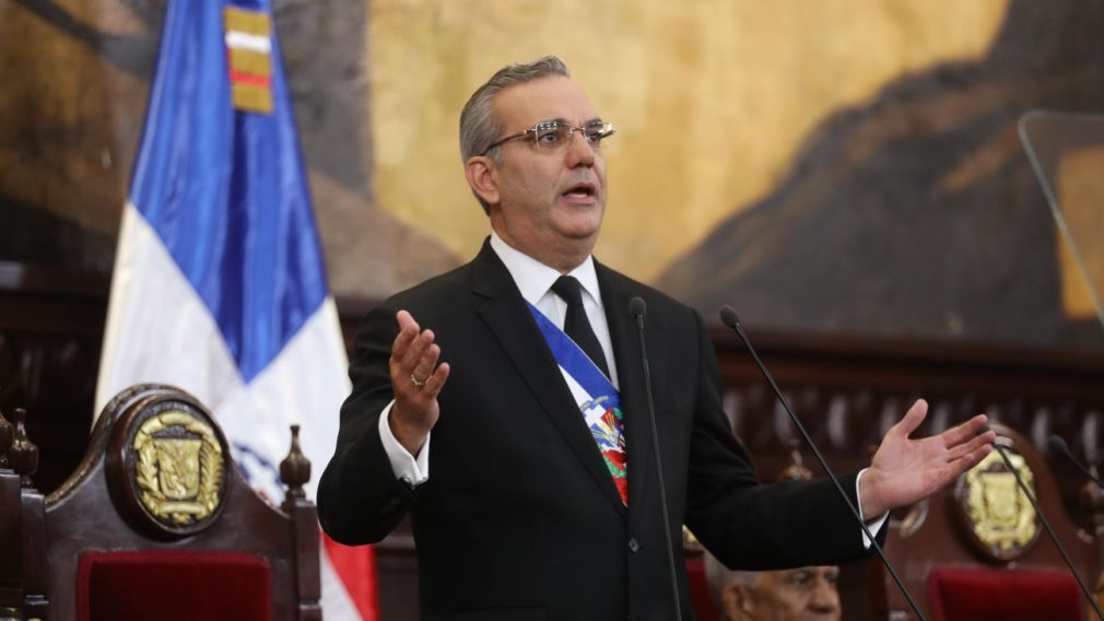 El presidente de la República Dominicana, Luis Abinader.