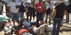 Conflicto entre comerciantes de la frontera se agudiza; bloquean entrada a territorio dominicano 