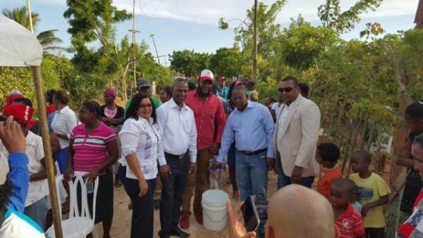 Inauguran 18 kilómetros de redes distribudora de agua en el municipio Villa Hermosa: 