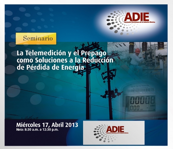 ADIE realizará seminario sobre telemedición y venta de energía prepago