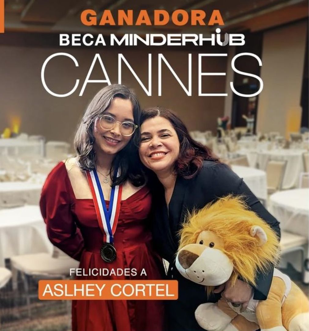 Aslhey Cortel tras ganar concurso.