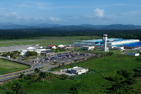 Helicópterode la Presidencia de Haití impacta hangar en aeropuerto del Higüero