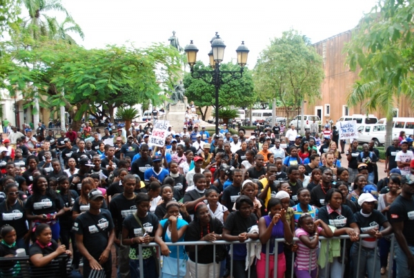 Dominicanos de ascendencia haitiana proclaman sus Derechos Civiles