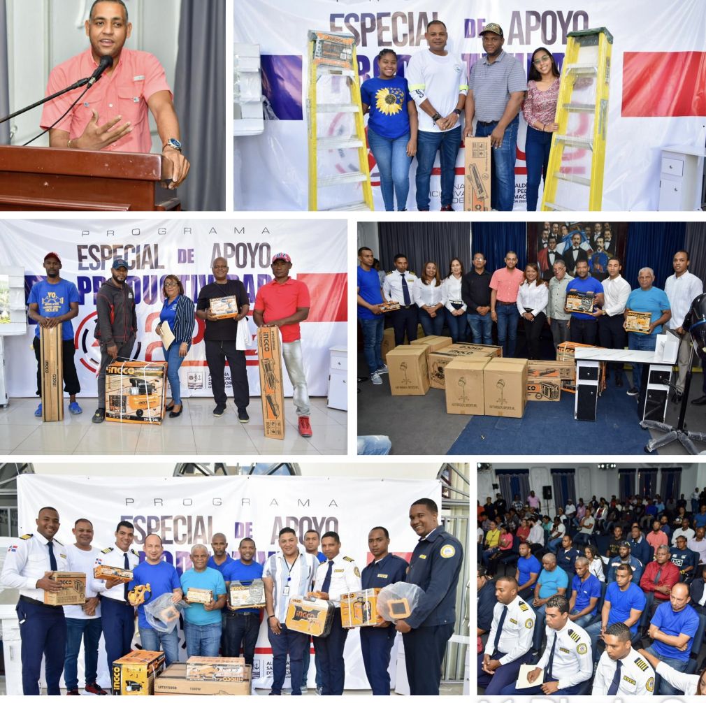La Alcaldía de San Pedro de Macorís puso en marcha el programa Productividad 023, para ayudar a jóvenes emprendedores del municipio.