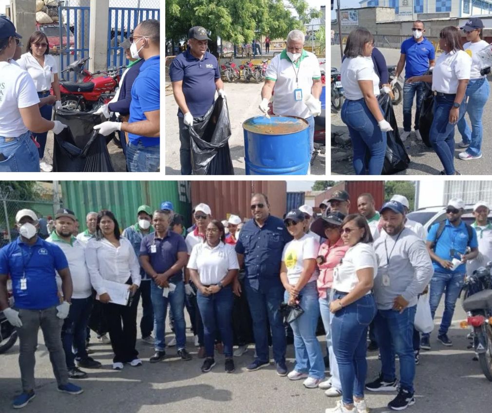 Salud Pública y Aduanas realizan operativo de descacharrización en zona fronteriza de Dajabón.
