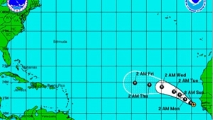 Centro Huracanes EU da seguimiento a "Fred", la sexta tormenta de este año: 