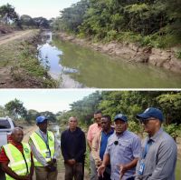 Indrhi y CAC intervienen en Tamayo 6 kilómetros de extracción de sedimento al dren Trujillo en beneficio de Laguna Cabral.