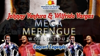 Wilfrido Vargas y Johnny Ventura inician  mega merengue World Tour