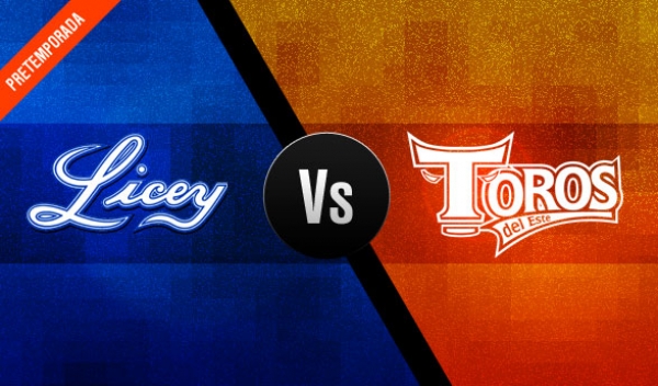 Licey pierde segundo de pretemporada de los Toros