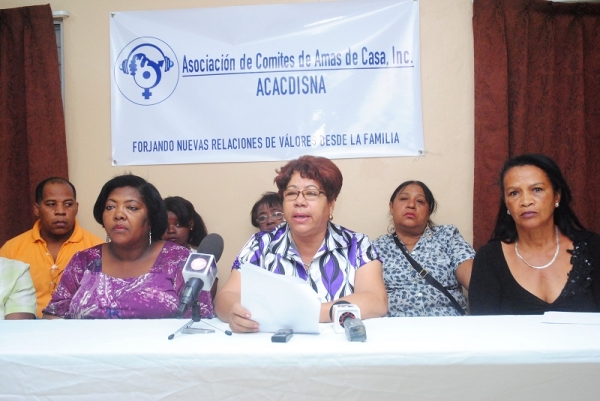 Amas de casa llaman a Gobierno a combatir especulación