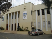 Comandancia de la Policía en San Pedro de Macorís.