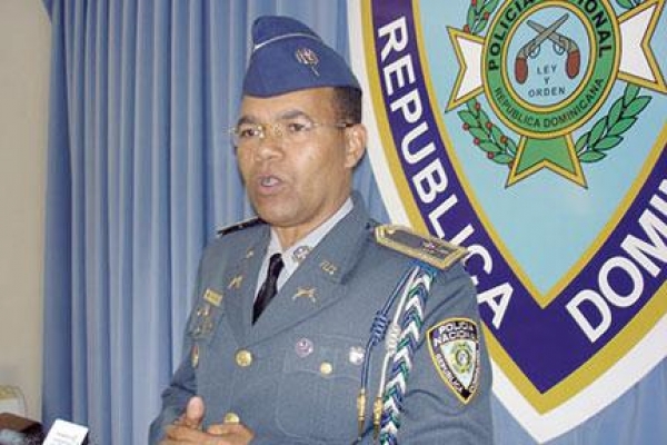 Lorenzo Morillo, vocero de la Policía en Santiago