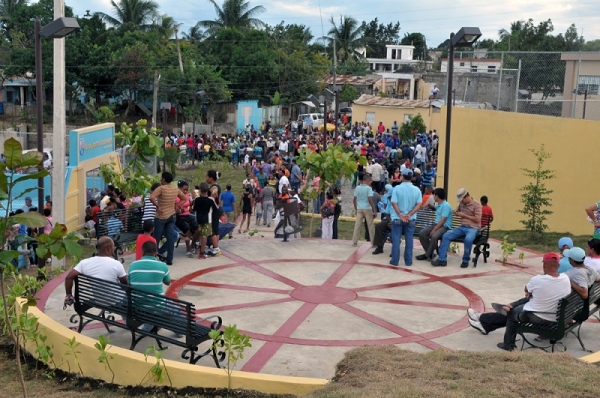 ASDE inaugura obras en Cancino Adentro
