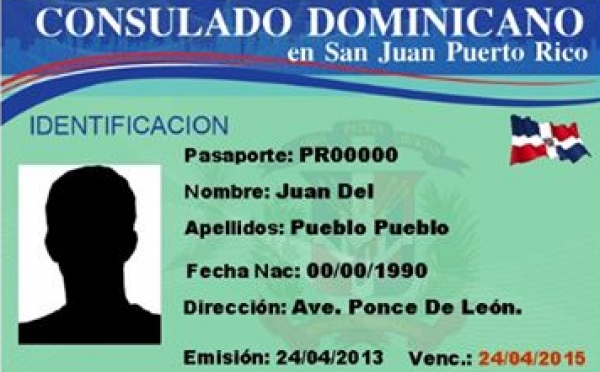 Consulado Dominicano en Puerto Rico expide carnet de identificación