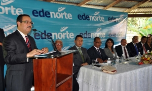 Edenorte dominicana ofrecen servicio 24 horas de electricida comunidades de Cotuí