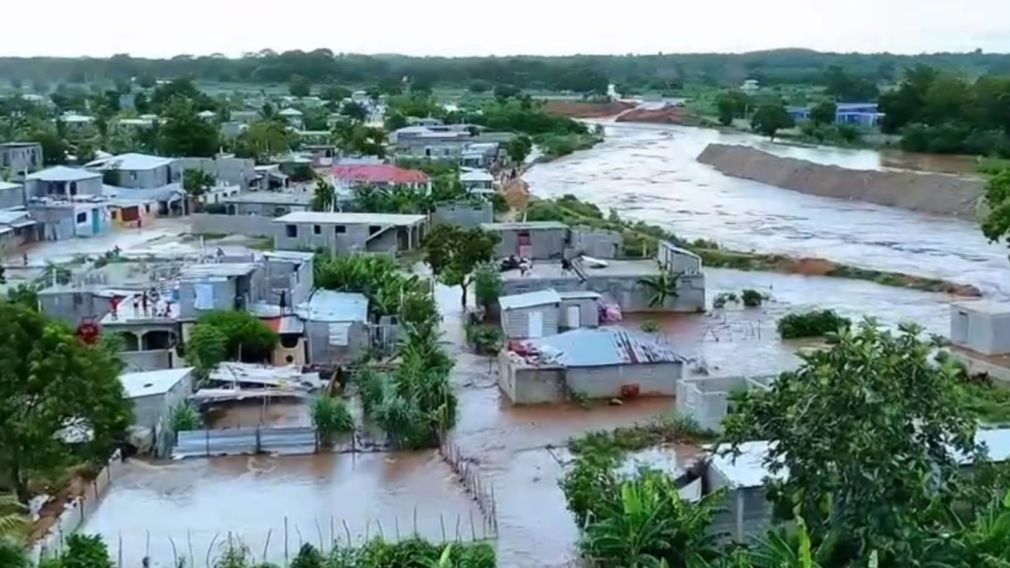 Fuerte crecida del Río Masacre causa estragos en Juana Méndez, COVEDI y una parte agrícola de Dajabón.