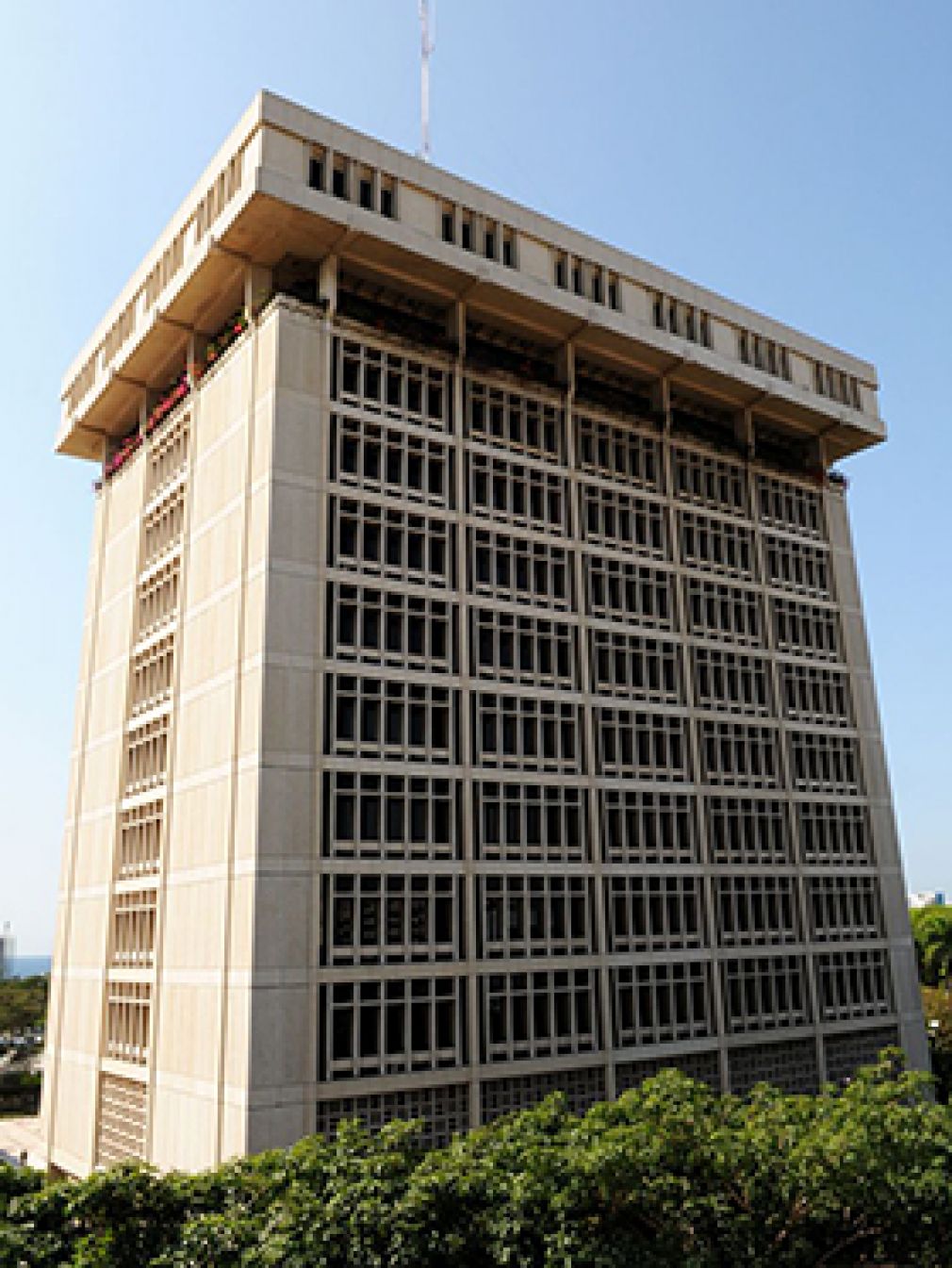 Sede del Banco Central de la República Dominicana.
