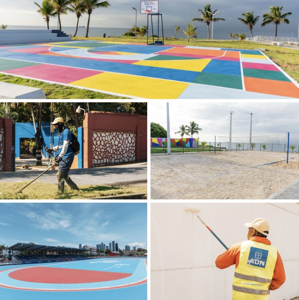 La Alcaldía del Distrito Nacional acelera obras y embellecimiento de Santo Domingo para los Juegos Centroamericanos 2026.