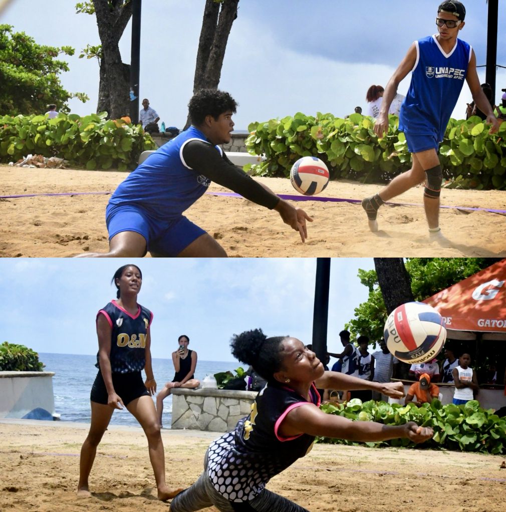 El voleibol de playa de los Juegos Deportivos Universitarios 2024, son los días 13 y 14 en las canchas de arena de la playa de Güibia en Santo Domingo. 