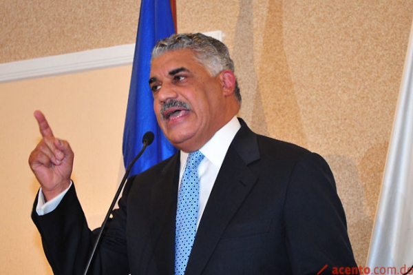 Presidente del Partido Revolucionario Dominicano (PRD), Miguel Vargas