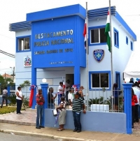 Alcaldía y Policía inauguran destacamento en Sabana Grande de Boyá
