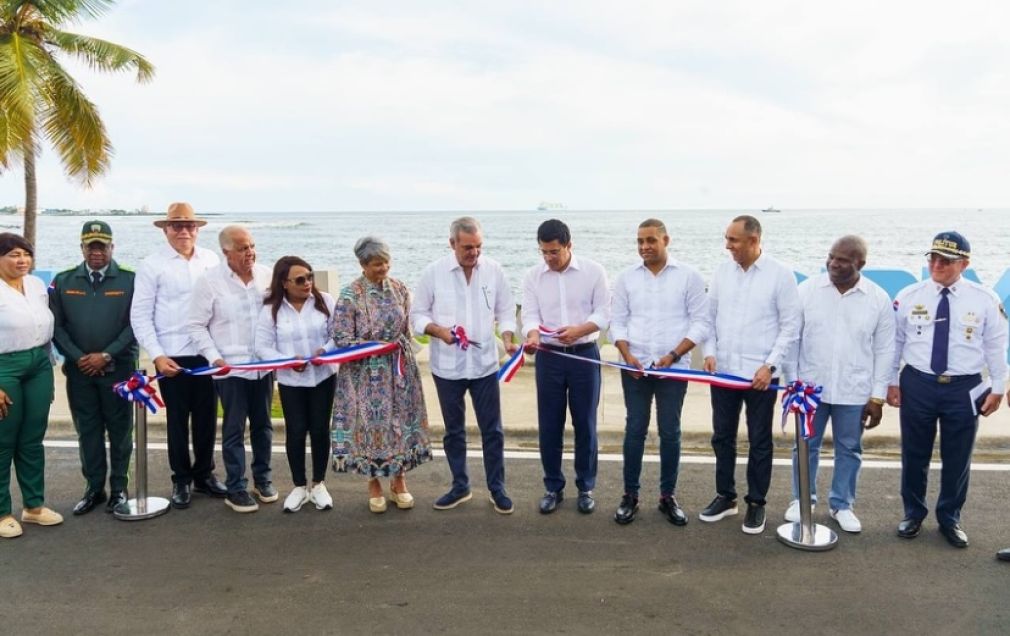 La obra fue entregada por el presidente Luis Abinader y el ministro de Turismo, David Collado.