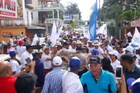 Los perremeistas exigían ser escuchados por las altas instancias del partido oficialista.