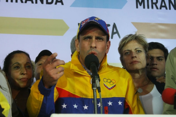 Henrique Capriles Radonski. 
