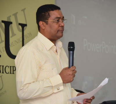 Victor D´Aza, director ejecutivo de la Federación Dominicana de Municipios, Fedomu.