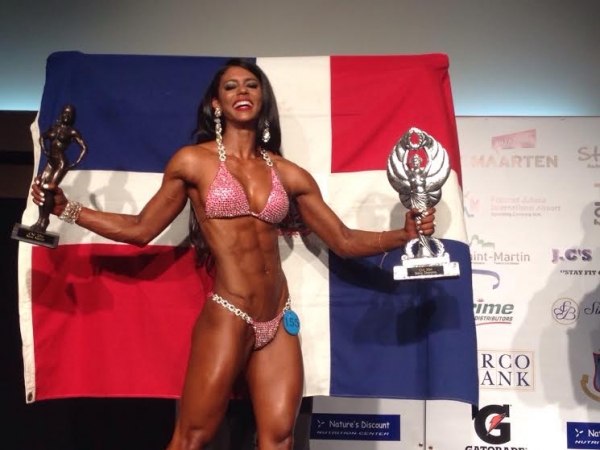 Ana Rita Conteras primera dominicana IFBB Bikini Pro