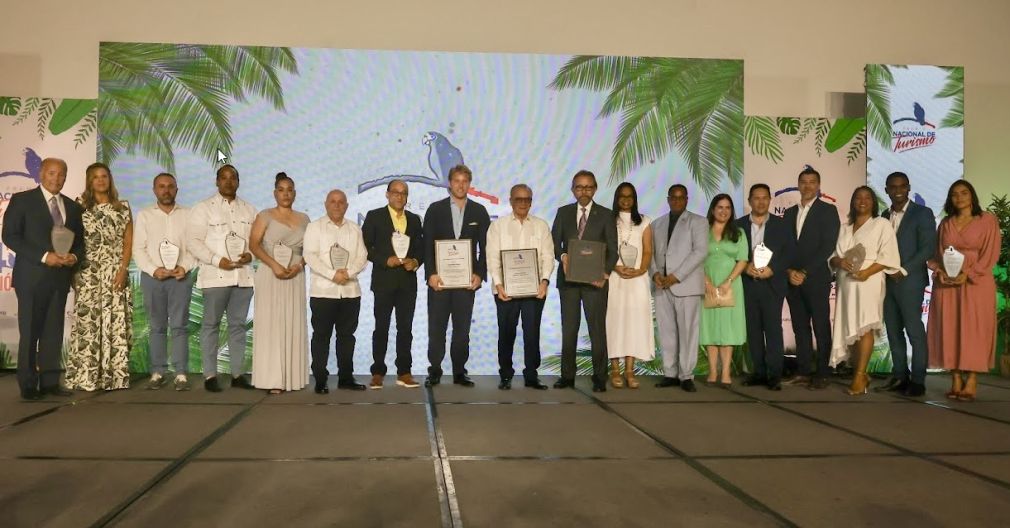 Todos los ganadores del Premio Nacional de Turismo 2025. Foto suministrada.