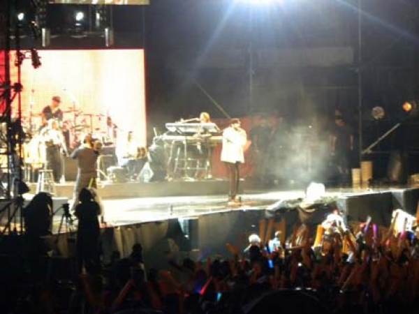 Concierto A Son de Guerra de Juan Luis Guerra.