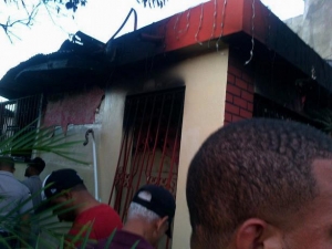 Dan último adios a las cinco víctimas de incendio en La Romana: 