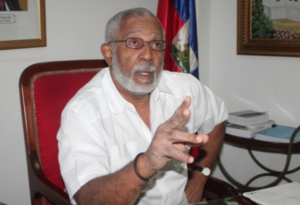 Daniel Supplice, exembajador de Haití en República Dominicana, quien fue destituido del cargo por diferencias con el Gobierno haitiano.