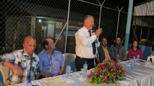 Alcalde de Santiago anuncia obras para la comunidad de los Almácigos