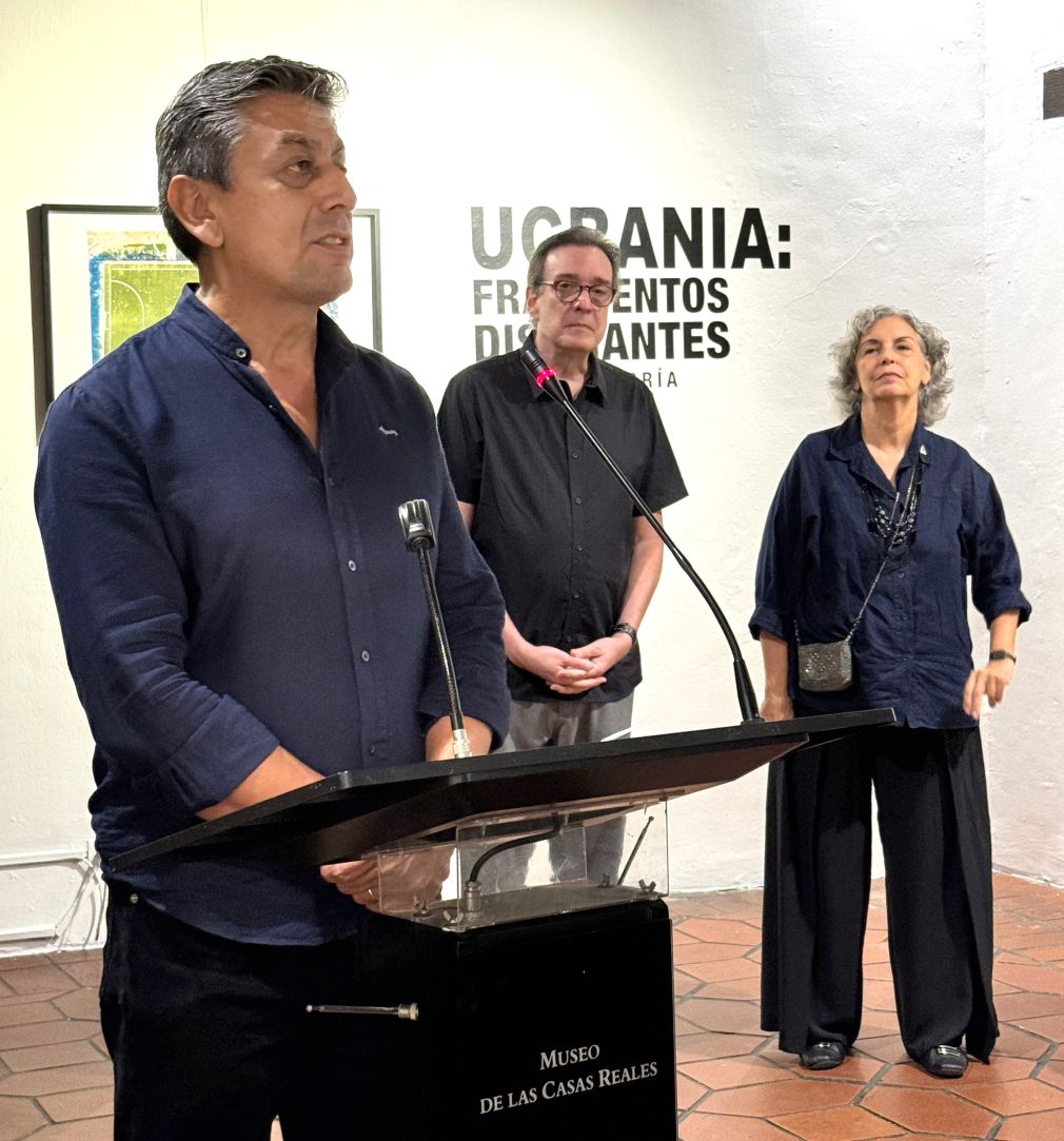 Ucrania: Fragmentos Disonantes se encuentra en Photoimagen 2024 en el Museo de las Casas Reales hasta el 30 de septiembre de 2024. Fotógrafo: Orlando Barría Maichil.