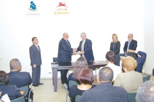 El centro León y el instituto superior de formación docente Salomé Ureña firmaron un convenio