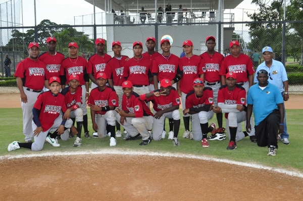 Selección dominicana que participó en el mundial RBI.