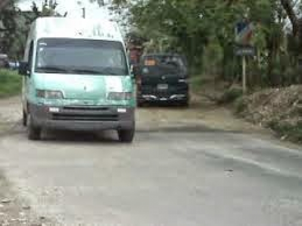 Choferes extienden hasta Mao protesta lleva tres día por mal estado de carretera