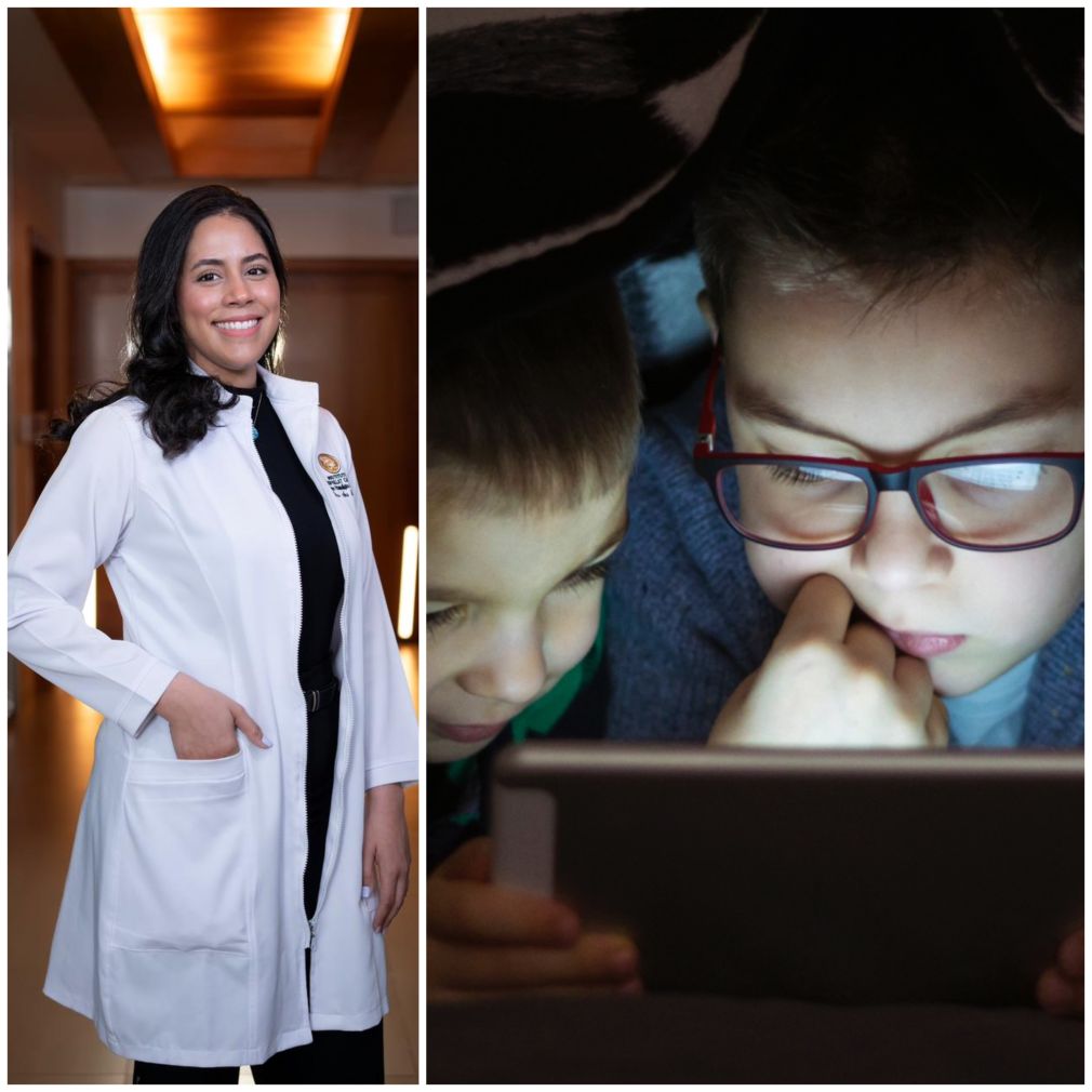 El uso prolongado de teléfonos inteligentes, tabletas, computadoras y videojuegos también representa un desafío para la salud visual infantil.