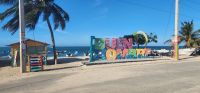 Entrada a la Playa Buen Hombre, en Villa Vásquez. Foto: Rafael Santos.