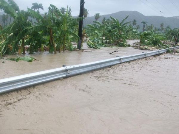 Zonas de Neyba muy afectadas por paso de tormenta Isaac