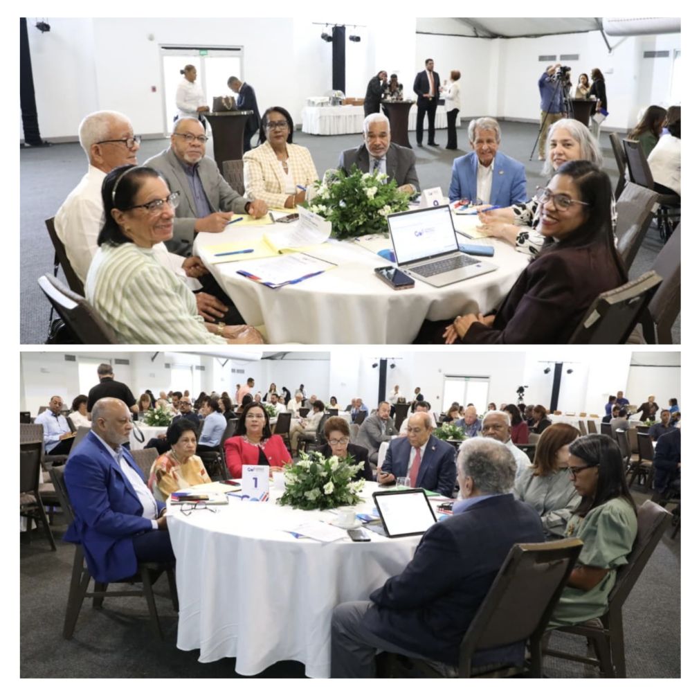 En el encuentro participaron los exdirigentes gremiales Xiomara Guante, Sigfredo Cabral, Eduardo Cuello, Radhamés Camacho, Melanio Paredes y Enrique de León, quien actuó como vocero del grupo.