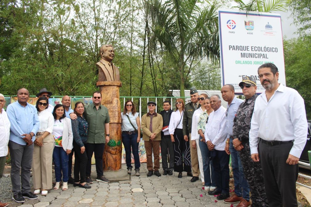 Ayuntamiento SDE entrega primera etapa del Parque Ecológico Orlando Jorge Mera.