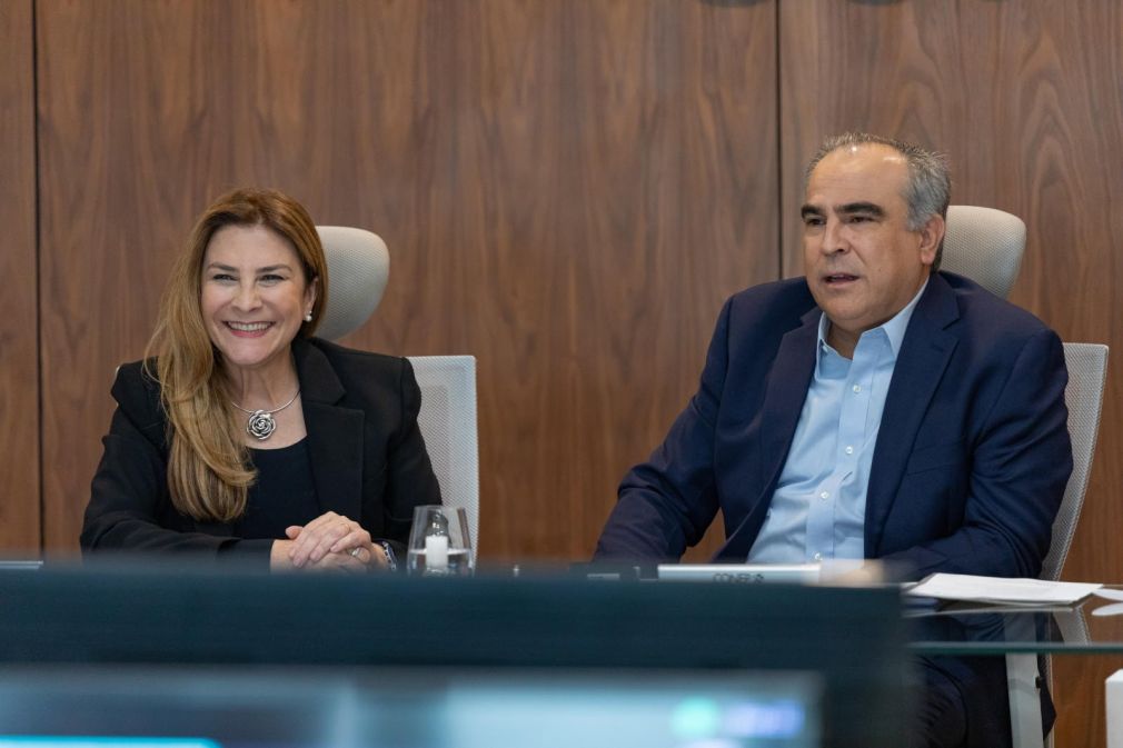 Carolina Mejía y Celso J. Marranzini.