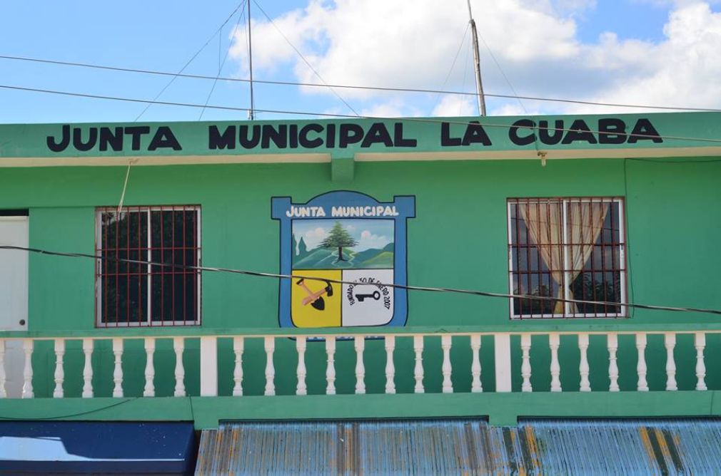 Junta municipal de La Cuaba.