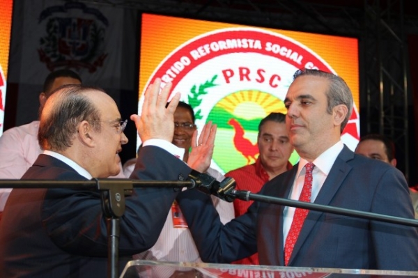 Prsc proclama a Luí Abinader como su candidato presidencial:   