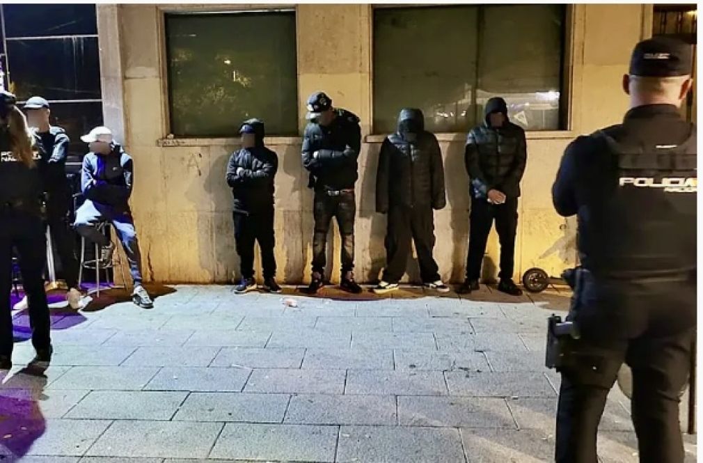 Apresados de bandas juveniles.