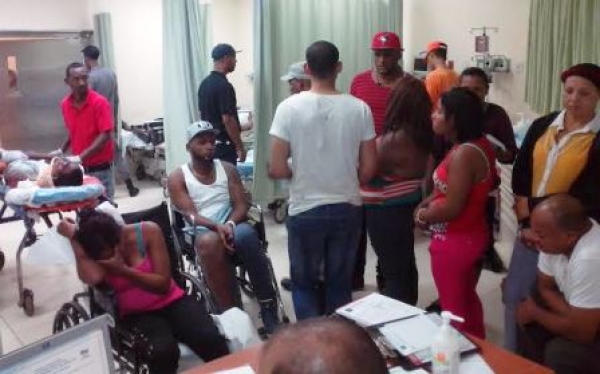 En emergencias de hospitales del Gran Santo Domingo fueron atendidas 887 emergencias