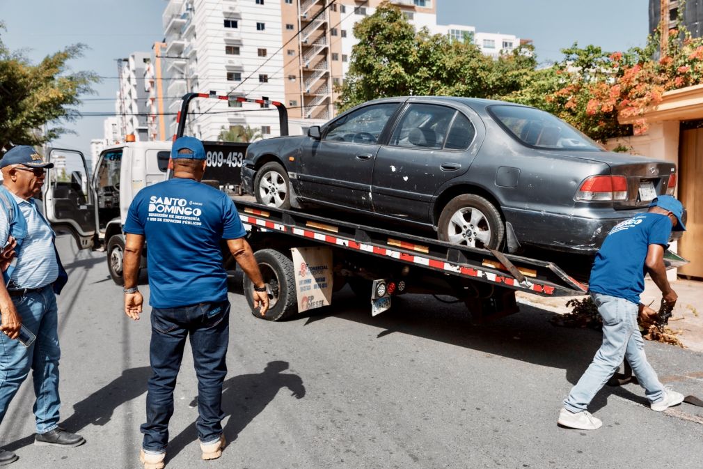 El operativo forma parte de los trabajos de orden que se ejecutan en distintos sectores del Distrito Nacional.